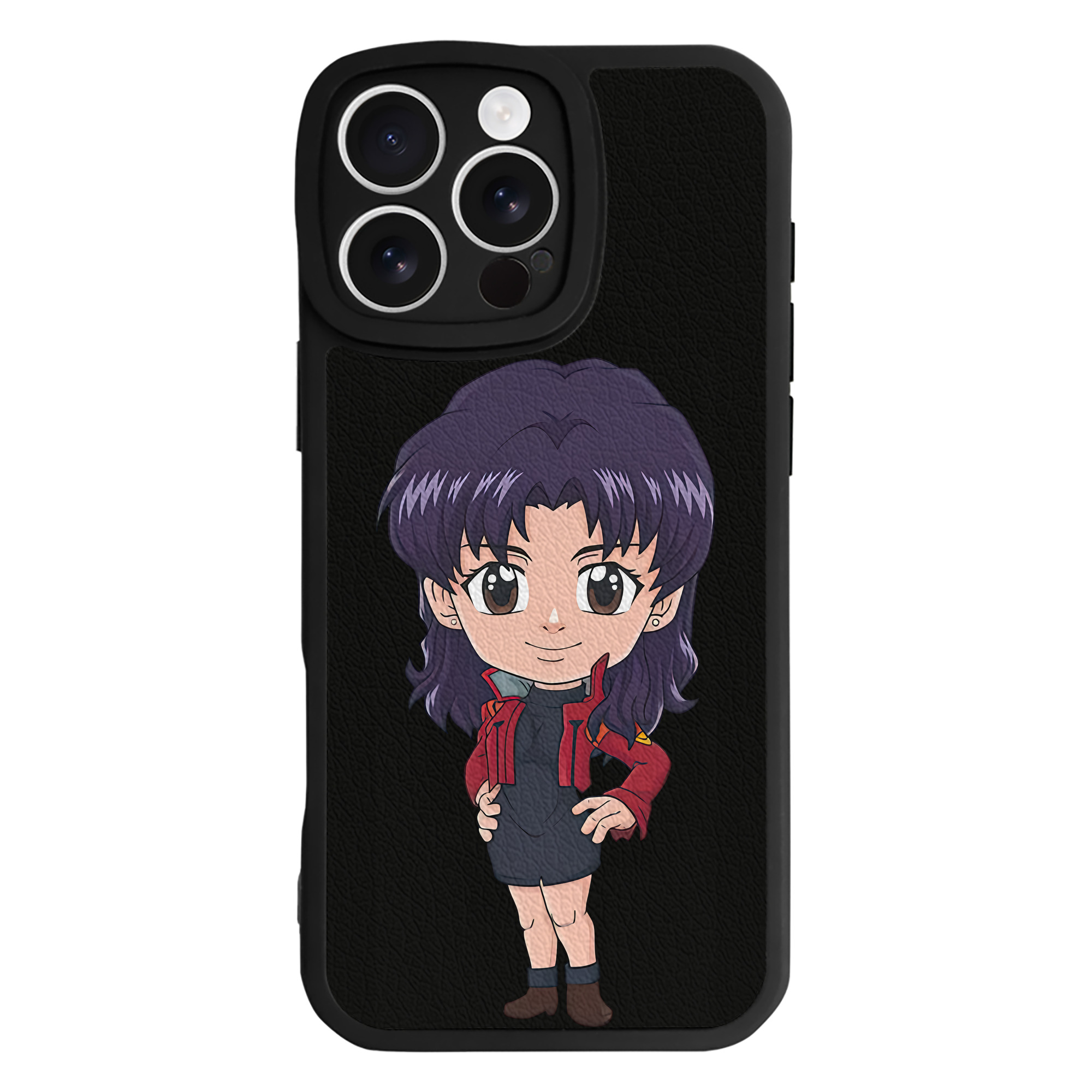 （画像用） EVA 新世紀エヴァンゲリオン 【iPhone 16シリーズ対応】シリコンスマホケース（レザー調） 材質：シリコン
